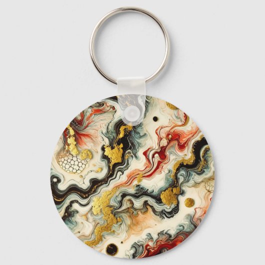 Goldene Flüsse Schlüsselanhänger (Vorderseite)