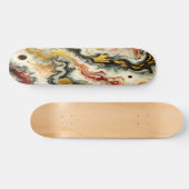 Goldene Flüsse Skateboard (Horizontal)