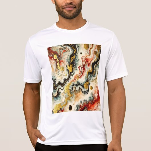 Goldene Flüsse T-Shirt (Vorderseite)