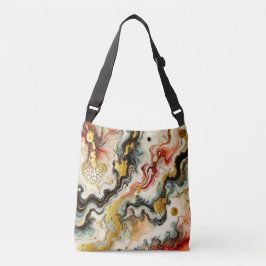 Goldene Flüsse  Tragetaschen Mit Langen Trägern