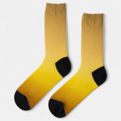 Goldene Flut Socken (Linkes Detail)