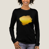 Goldene Flut Tri-Blend Shirt (Vorderseite)