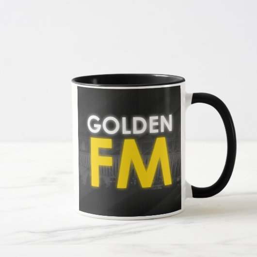 Goldene FM Tasse (Rechts)