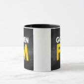 Goldene FM Tasse (Zentrum)