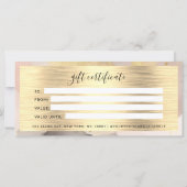 Goldene Fohlen - Geschenk zum Schwarzen Fleck (Rückseite)