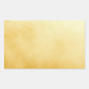 Goldene Fohlen Imitate Gold Rechteckiger Aufkleber