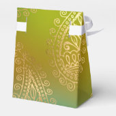 Goldene Foil Arabian Nights Themenabend Party Geschenkschachtel (Rückseite)