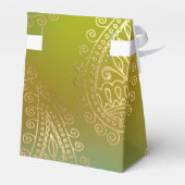 Goldene Foil Arabian Nights Themenabend Party Geschenkschachtel (Rückseite)