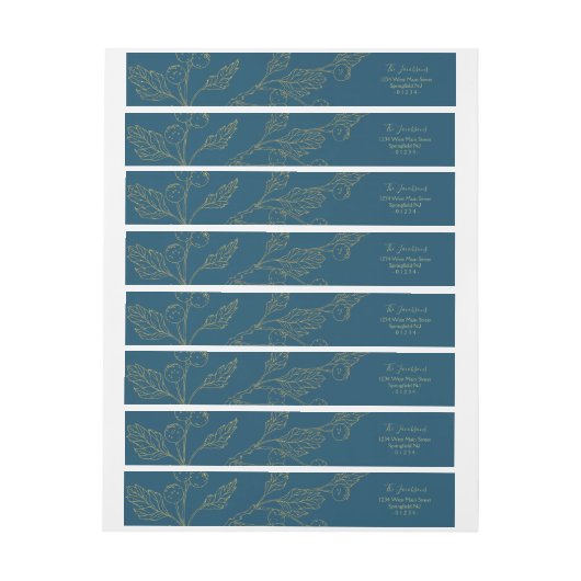 Goldene Forelle Winter Berries (Bogen)