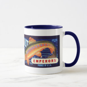 Goldene Forellen-Tasse Tasse