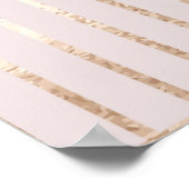 Goldene Formen: Moderne Muster aus der Mitte des J Poster (Ecke)