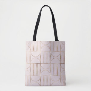 Goldene Formen: Moderne Muster aus der Mitte des J Tasche