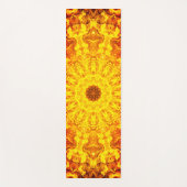 Goldene Formen Yogamatte (Vorderseite)