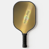 Goldene Fraktion bleibe Pickleball Schläger (Vorderseite)