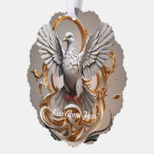 "Goldene Freiheit - Aufstieg" Ornament Karte (Links)