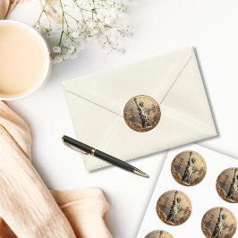 Goldene Freiheitsstatue von Umschlag Aufkleber Pat