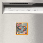 "Goldene Friedliche Stunde" Magnet (In Situ (Geschirrspüler))