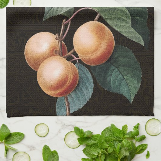 Goldene Frucht Handtuch (Gefaltet)