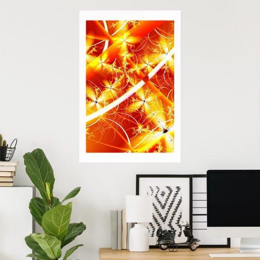 Goldene Funktion Poster (Heimbüro)