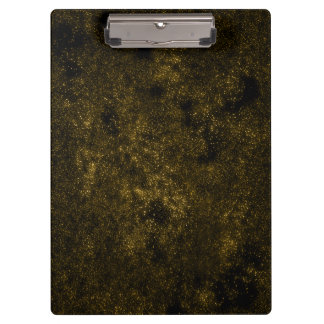 Goldene Galaxy-Klemmbrett Klemmbrett