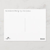 Goldene Gans Postkarte (Rückseite)