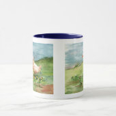 Goldene Gans-Tasse Tasse (Zentrum)
