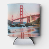 Goldene Gartbrücke Dosenkühler (Vorderseite)