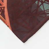 Goldene Gartbrücke Fleecedecke (Ecke)