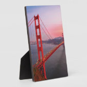 Goldene Gartbrücke Fotoplatte (Seite)