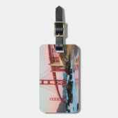 Goldene Gartbrücke Gepäckanhänger (Vorderseite vertikal)