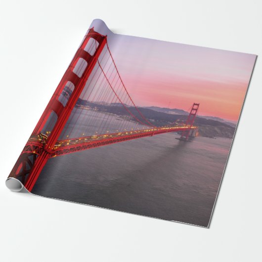 Goldene Gartbrücke Geschenkpapier (Ungerollt)