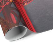 Goldene Gartbrücke Geschenkpapier (Rolleneckpunkt)