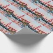 Goldene Gartbrücke Geschenkpapier (Ecke)