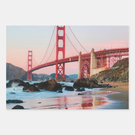 Goldene Gartbrücke Geschenkpapier Set (Vorderseite 2)