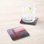 Goldene Gartbrücke Getränkeuntersetzer (Rechte Seite)