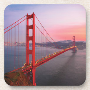 Goldene Gartbrücke Getränkeuntersetzer