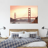 goldene Gartbrücke, gewickelt Leinwand (Insitu (Schlafzimmer))