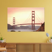 goldene Gartbrücke, gewickelt Leinwand (Insitu (Wohnzimmer))
