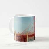 Goldene Gartbrücke Kaffeetasse (Vorderseite Links)