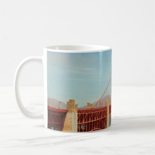 Goldene Gartbrücke Kaffeetasse (Links)