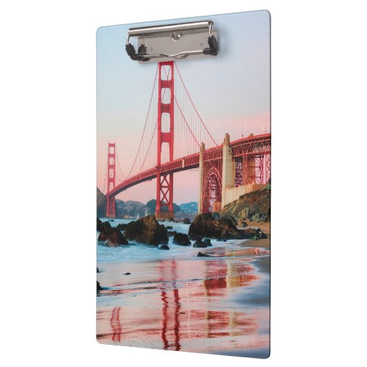 Goldene Gartbrücke Klemmbrett (Links)