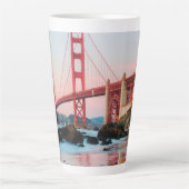 Goldene Gartbrücke Milchtasse (Vorderseite)