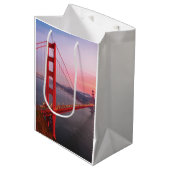 Goldene Gartbrücke Mittlere Geschenktüte (Vorderseite Schrägansicht)