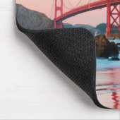 Goldene Gartbrücke Mousepad (Ecke)