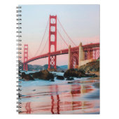 Goldene Gartbrücke Notizblock (Vorderseite)