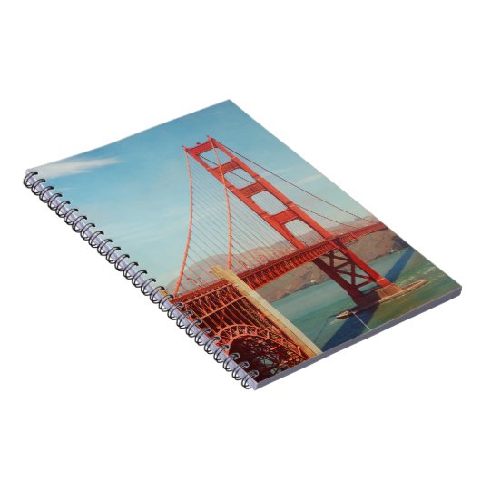 Goldene Gartbrücke Notizblock (Rechte Seite)