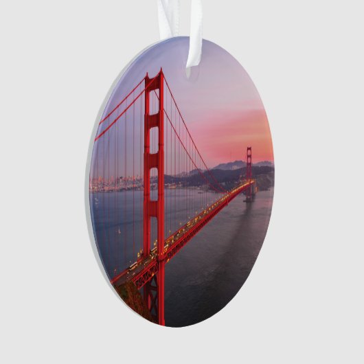 Goldene Gartbrücke Ornament (Vorderseite)