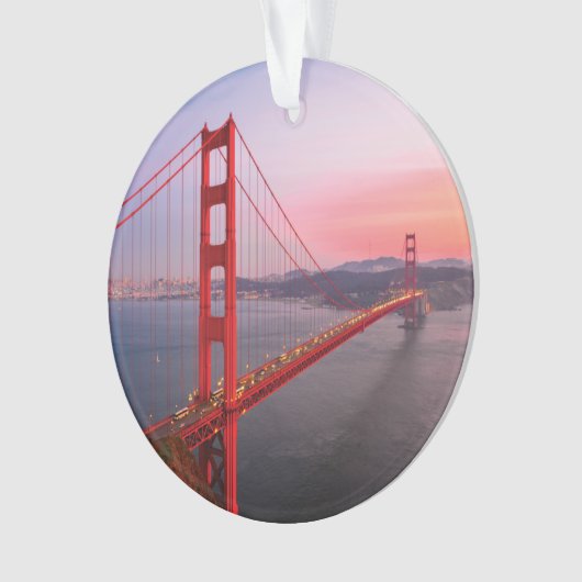 Goldene Gartbrücke Ornament (Vorderseite)