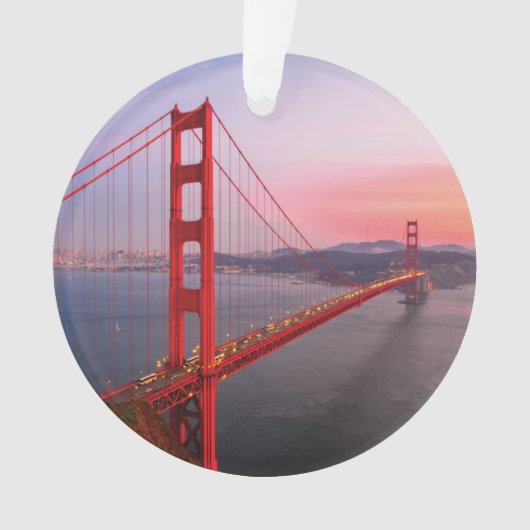 Goldene Gartbrücke Ornament (Vorderseite)