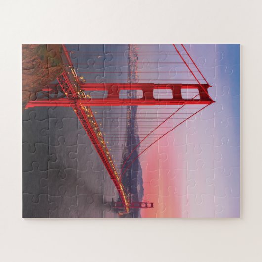 Goldene Gartbrücke Puzzle (Horizontal)